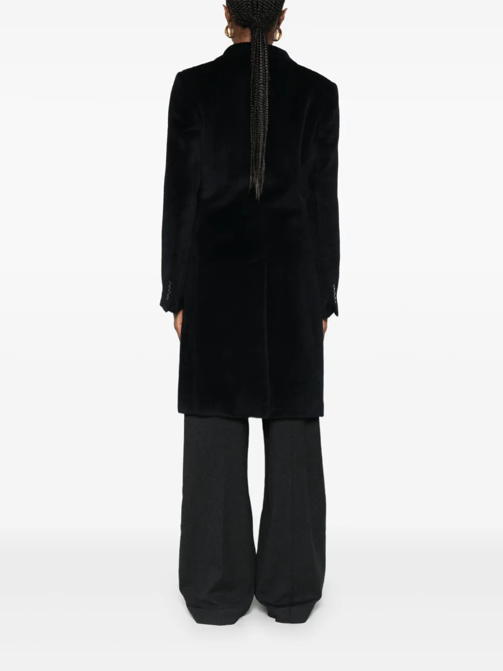 Tagliatore Jas met enkele rij knopen Zwart