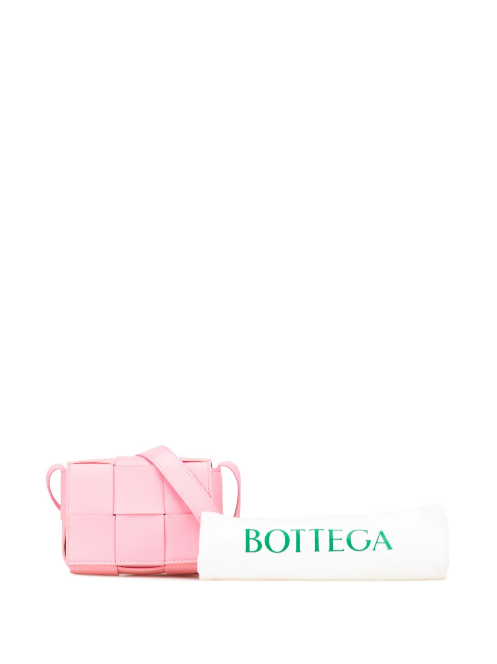 2012-2025 Candy Nappa Intrecciato Cassette Crossbody Bag