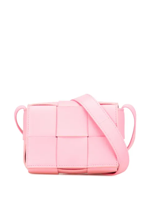 Bottega Veneta Pre-Owned 2012-2025 Candy Nappa Intrecciato Cassette crossbody bag