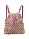 Gucci Pre-Owned 2016-2025 GG Canvas Abbey D Ring backpack - Brown