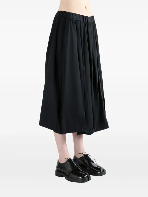 Comme Des Garçons プリーツスカート | ブラック | FARFETCH JP