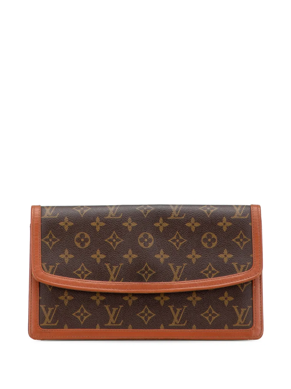 Louis Vuitton Pre-Owned 1991 Monogram Pochette Dame GM clutch bag | Brown | Image 1