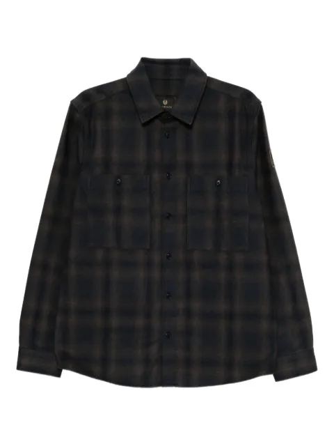 Belstaff logo-patched shirt