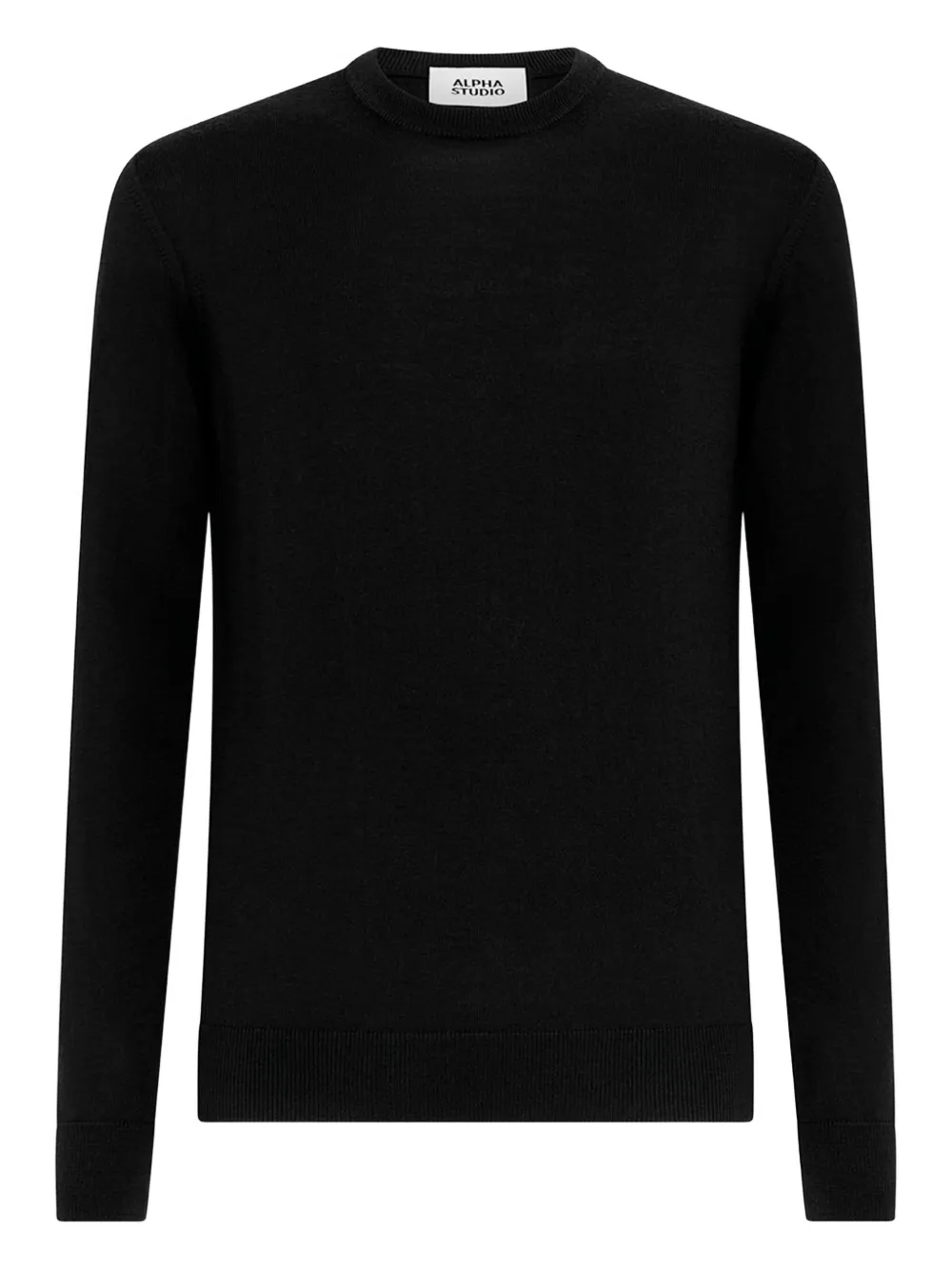 Alpha Industries suéter con cuello redondo | negro | Image 1