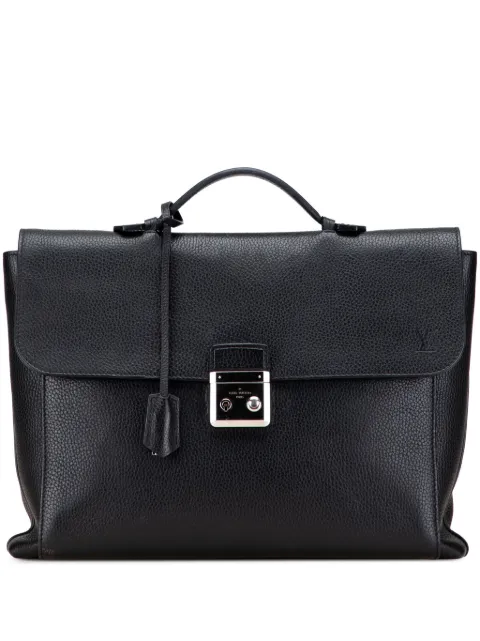 Louis Vuitton Pre-Owned 2015 Taurillon Serviette Dorian Briefcase business bag
