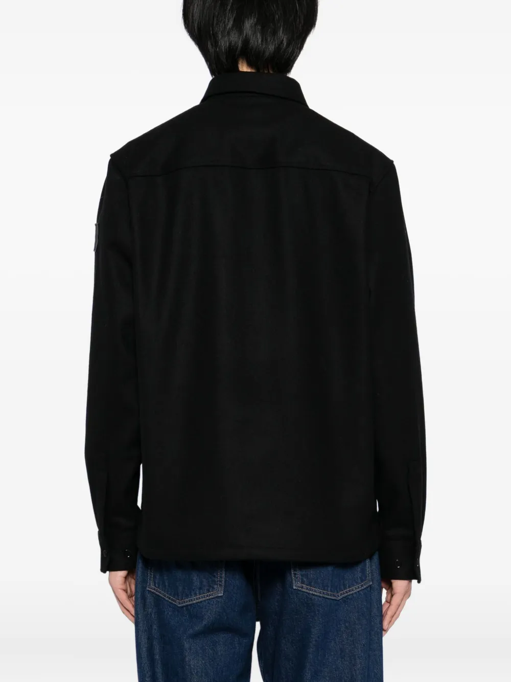 Belstaff Jack met logopatch Zwart