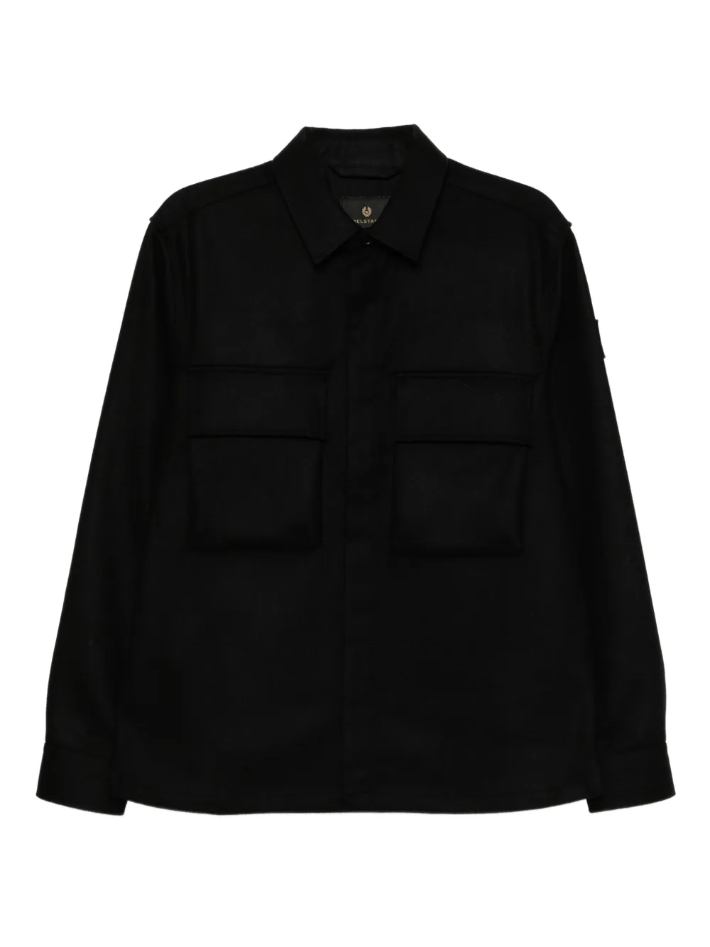 Belstaff logo-patched jacket | Black | Image 1