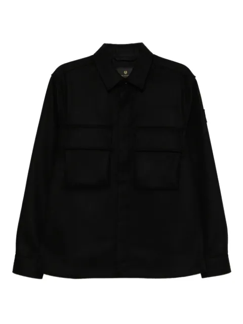 Belstaff logo-patched jacket