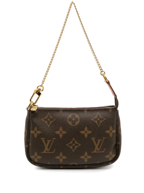 Louis Vuitton Pre-Owned bolsa de mano Pochette Accessoires pequeña con monograma 2020
