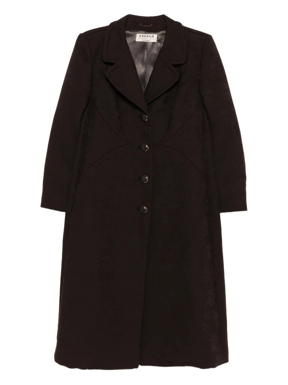 A.N.G.E.L.O. Vintage Cult 1960s ボタンコート - ブラウン
