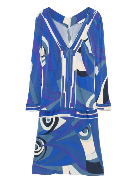 PUCCI Pre-Owned 2000s geometric-print dress