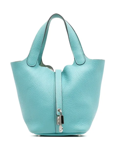 Hermès Pre-Owned 2017 Clemence Picotin Lock 18 handbag