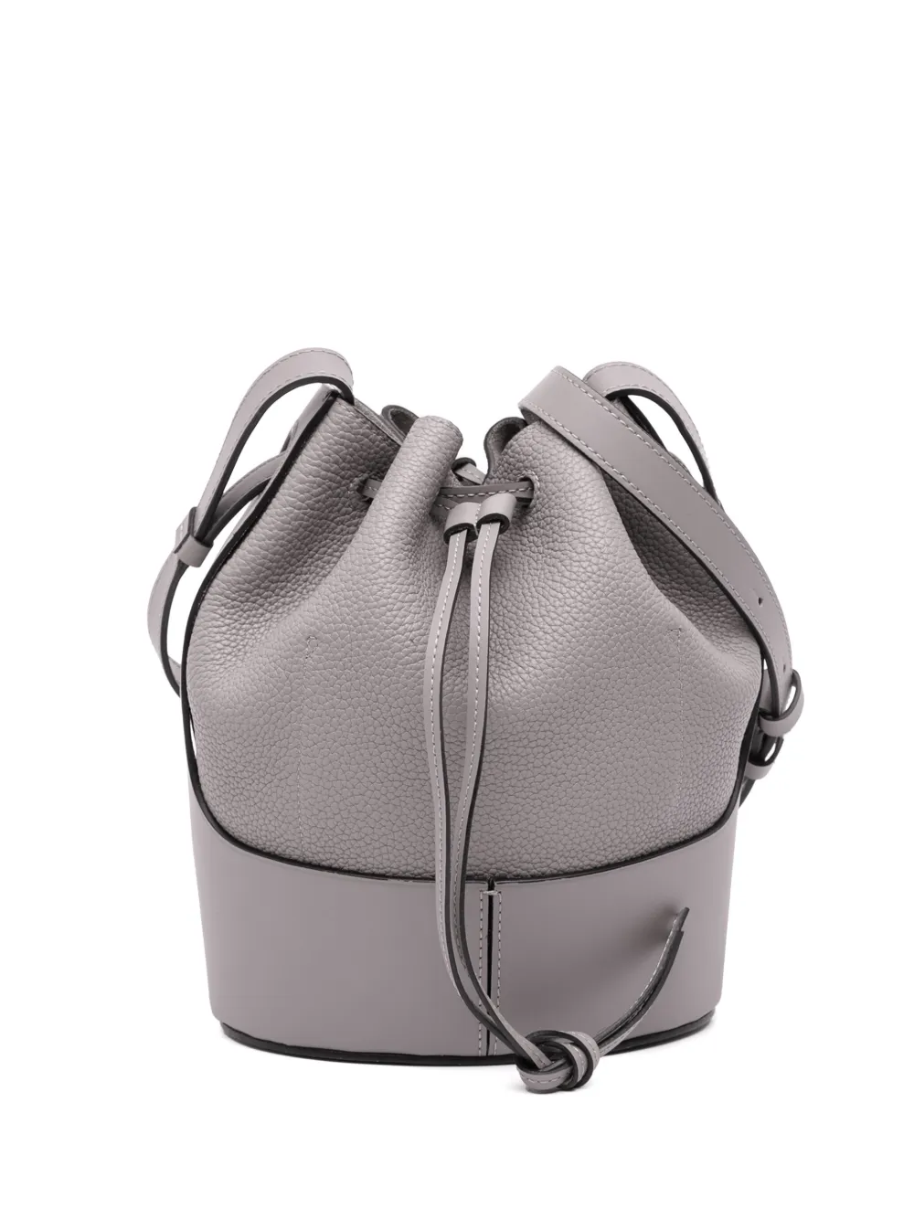 Loewe Pre-Owned 2020 Medium Leather Balloon bucket bag | Grey | Image 1