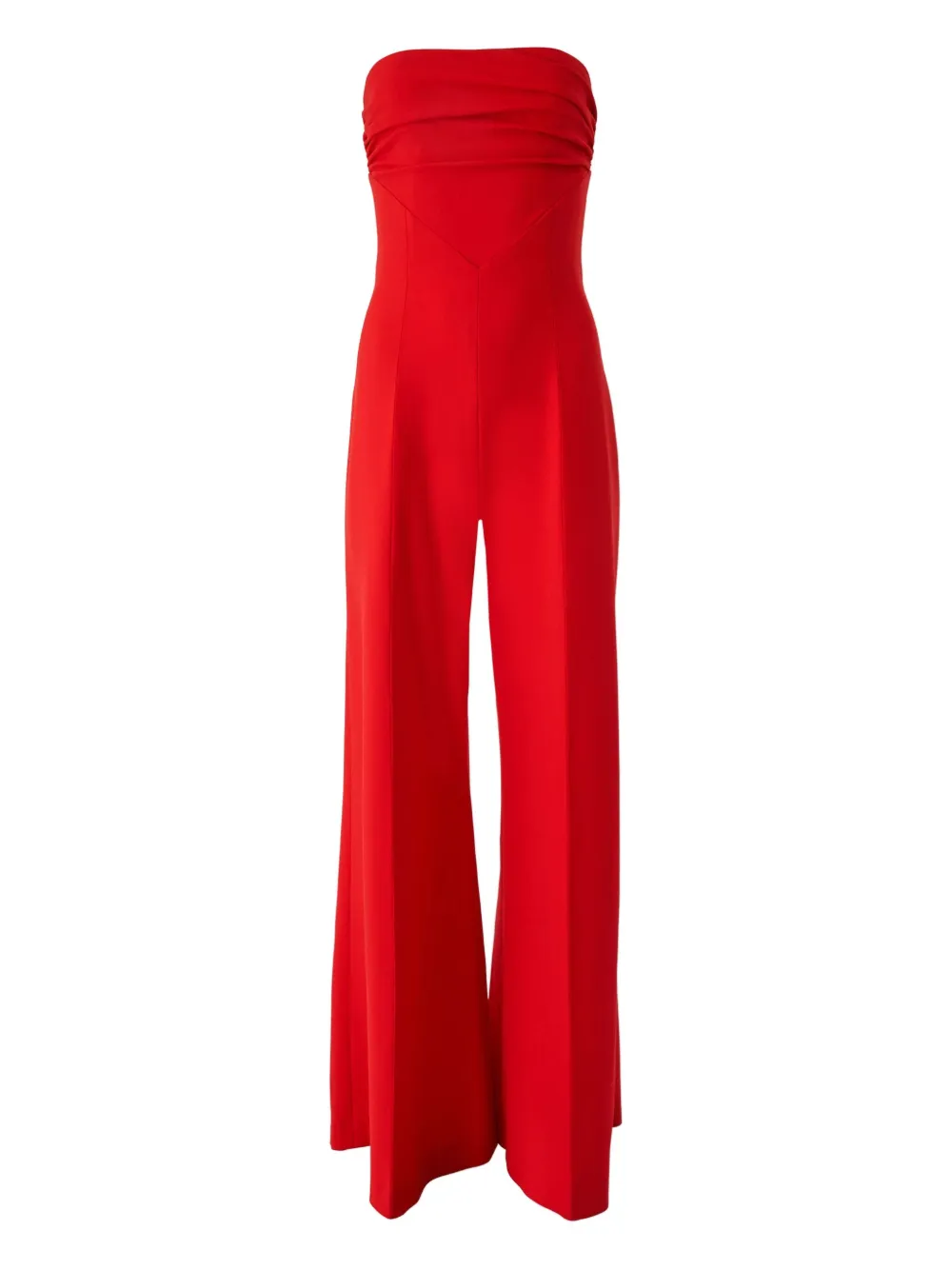 Carolina Herrera Wide-leg Jumpsuit In Red