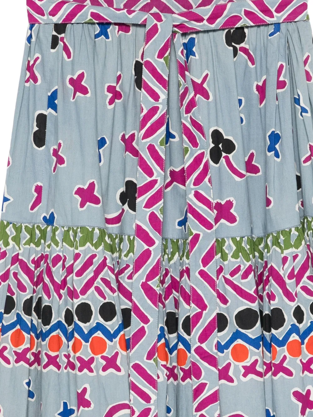 Pre-owned Saint Laurent 1979 Matisse Cotton Suit In Blue
