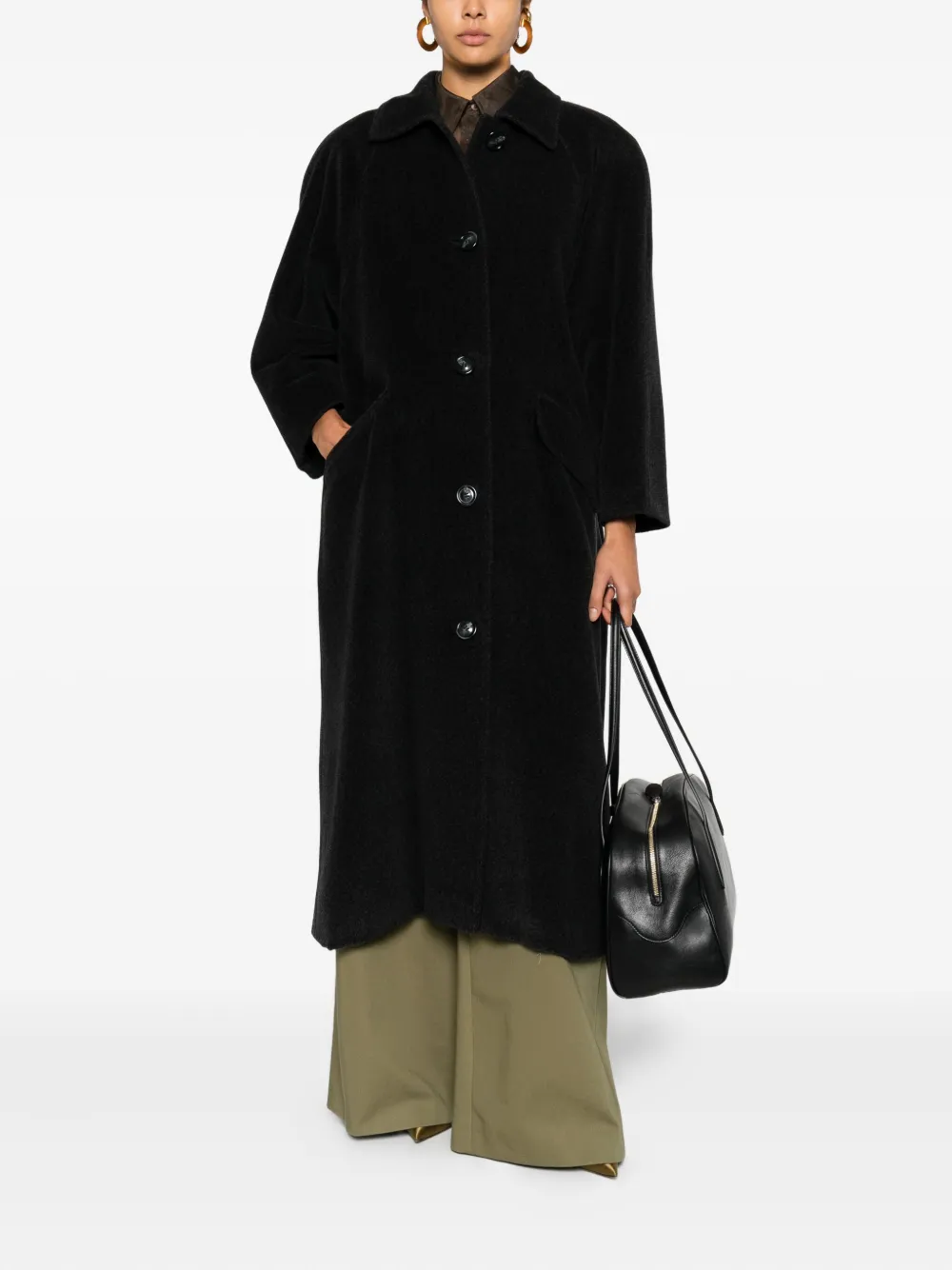 A.N.G.E.L.O. Vintage Cult 1980s jas met knopen - Grijs