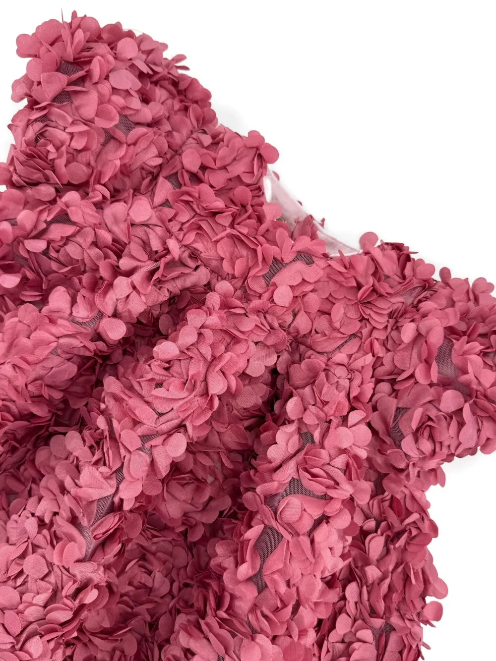 La Stupenderia Jurk verfraaid met bloemblaadjes Roze