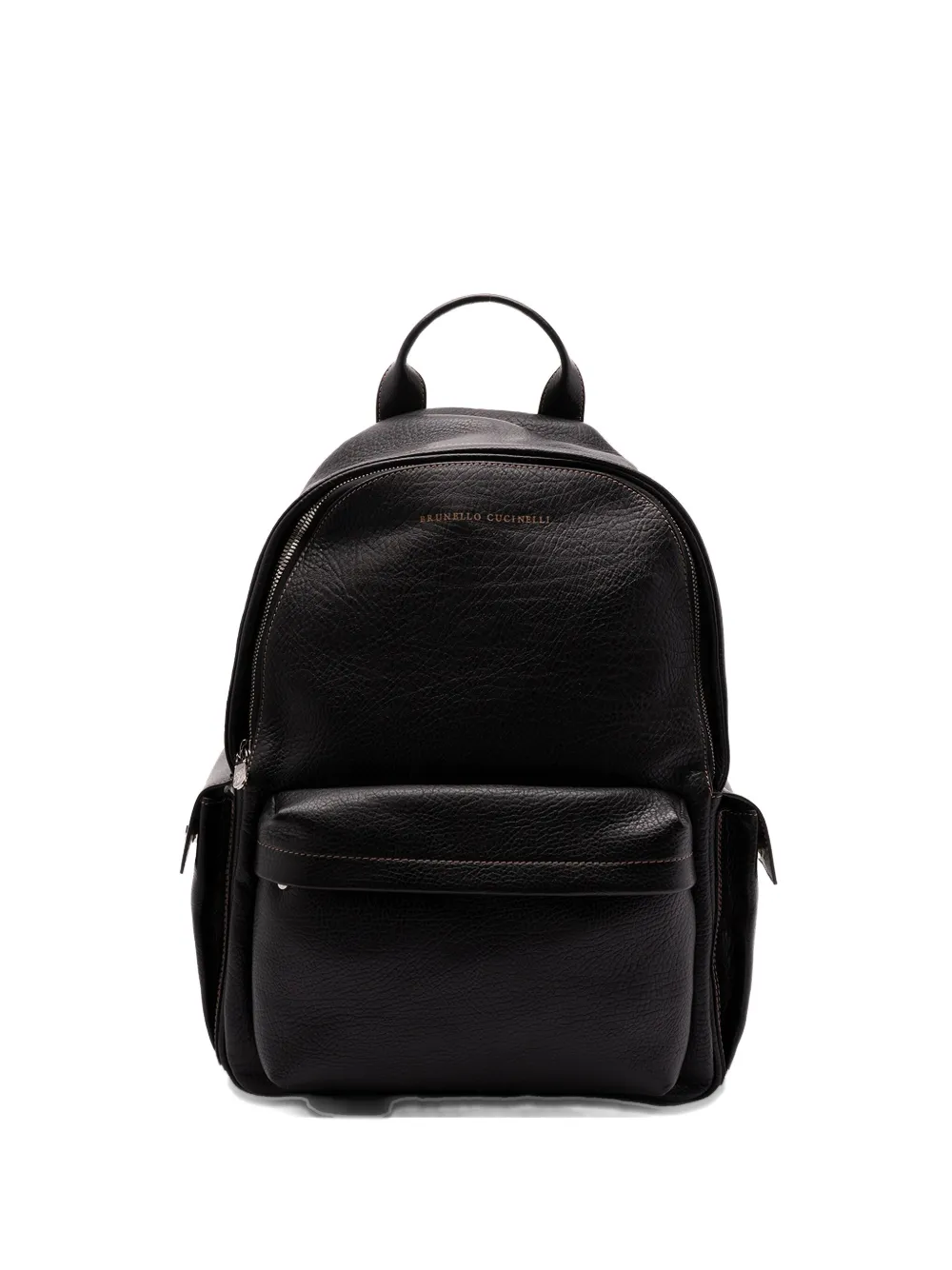 Brunello Cucinelli leather backpack | Black | Image 1