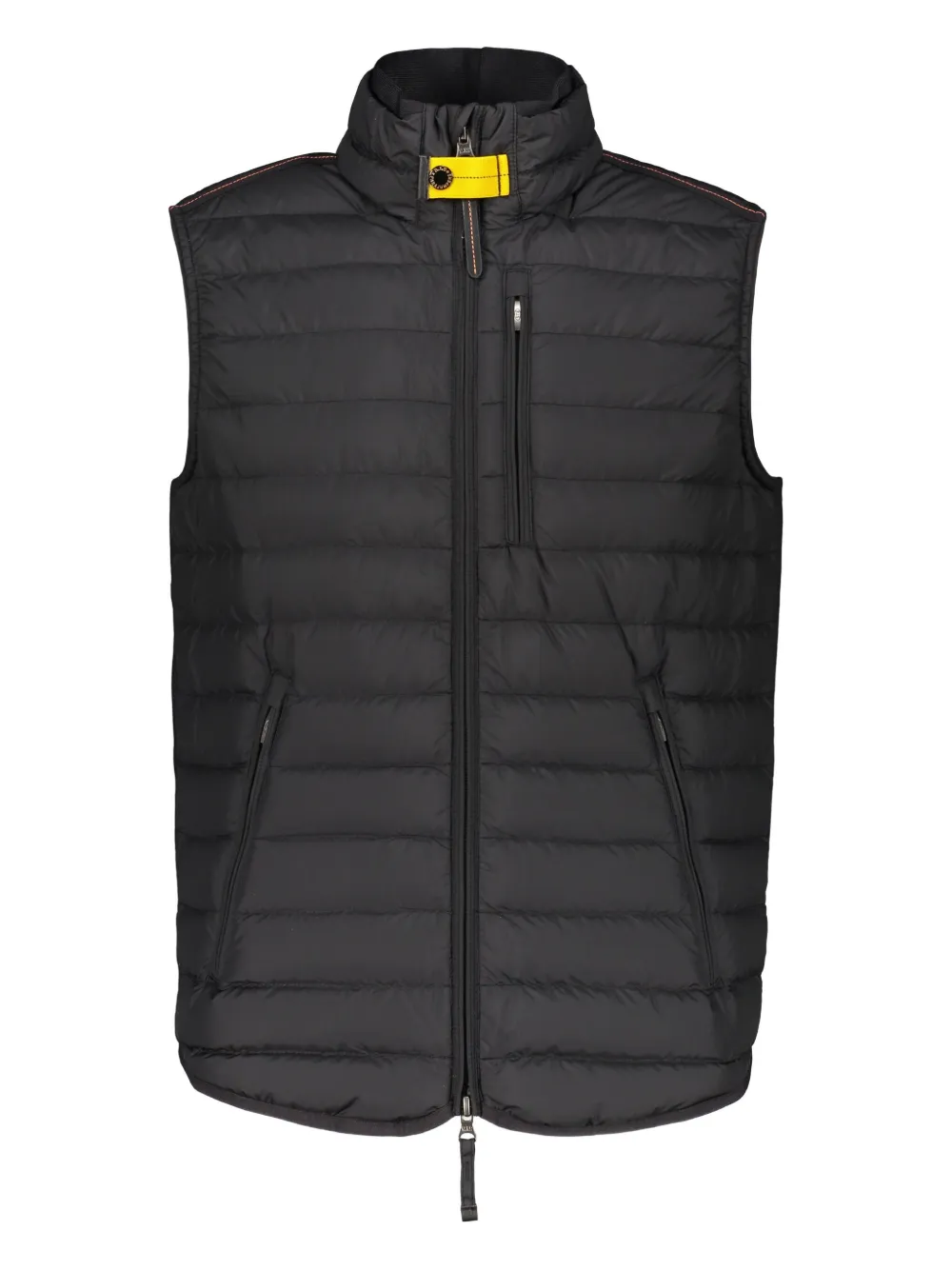 Parajumpers padded zip pocket vest | Black | Image 1