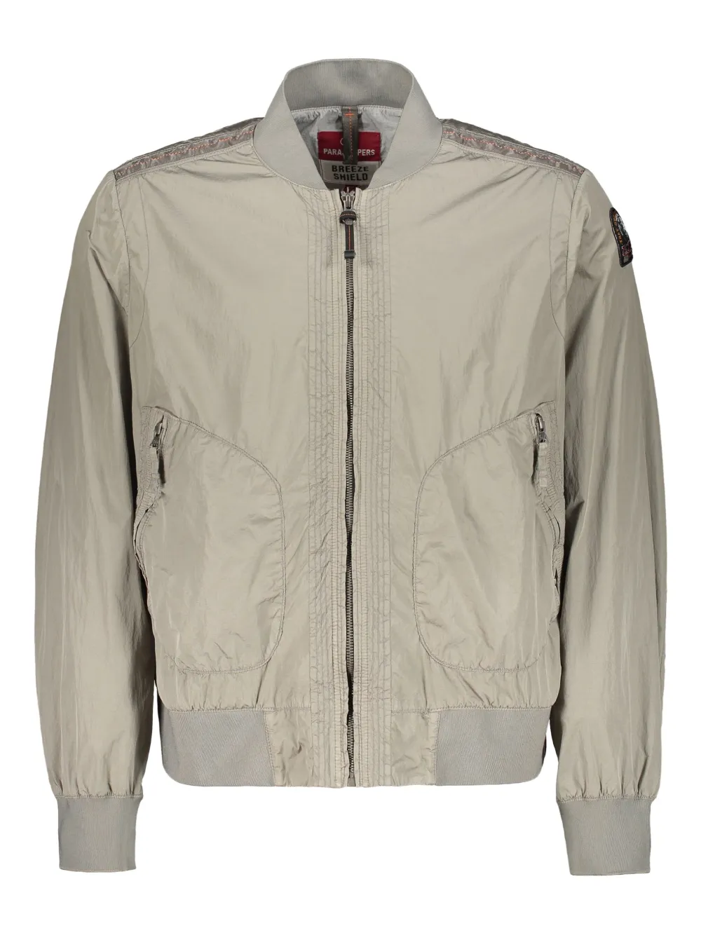 Parajumpers zip high-collar bomber | Grey | Image 1