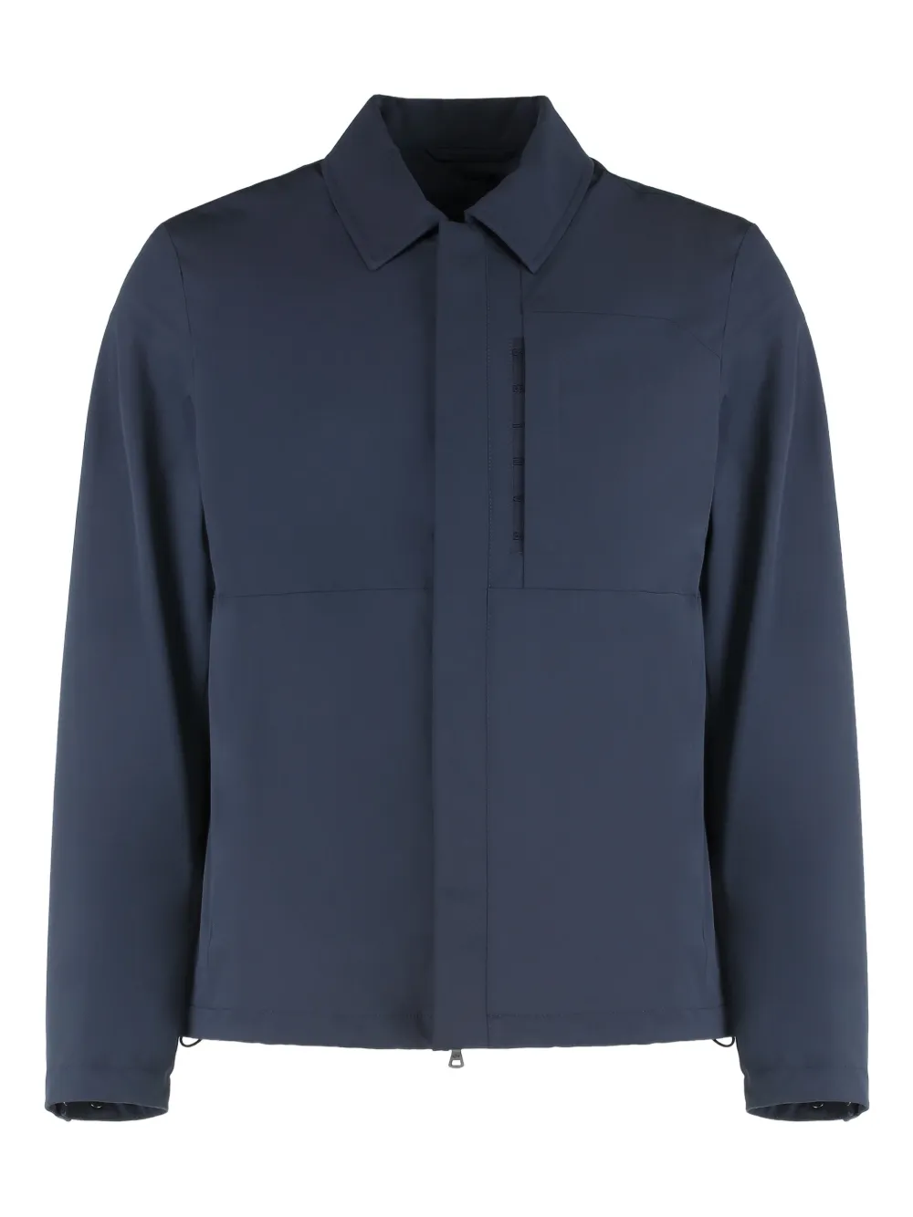 Paul & Shark hidden zipper techno fabric jacket | Blue | Image 1