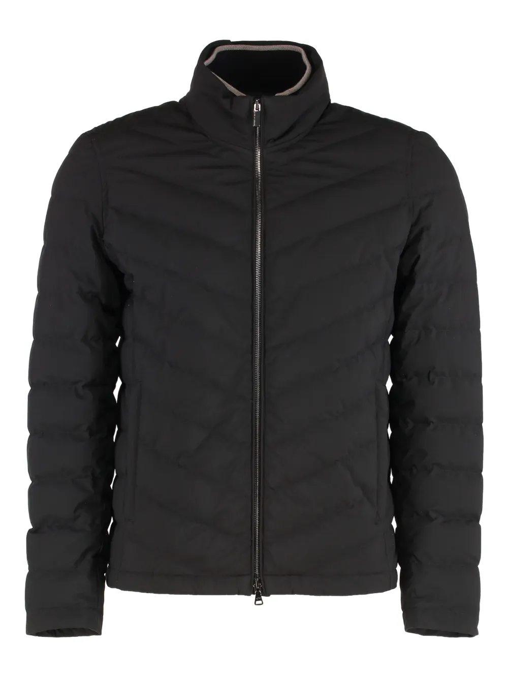 Paul & Shark goose down padded jacket | Black | Image 1