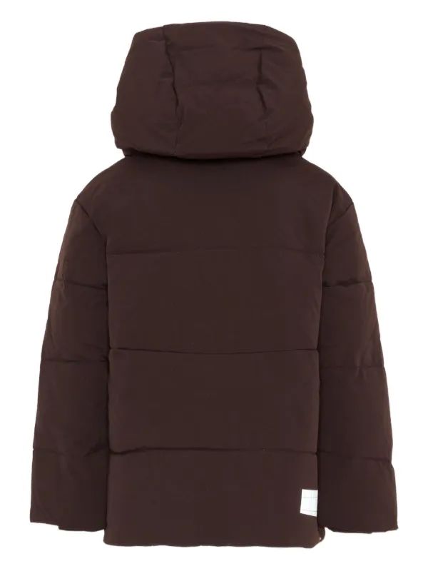 Molo フーデッド ジャケット | ブラウン | FARFETCH JP
