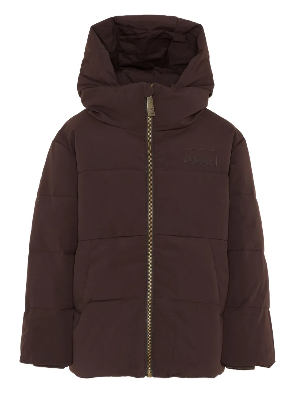 Molo hooded jacket | Brown | Image 1