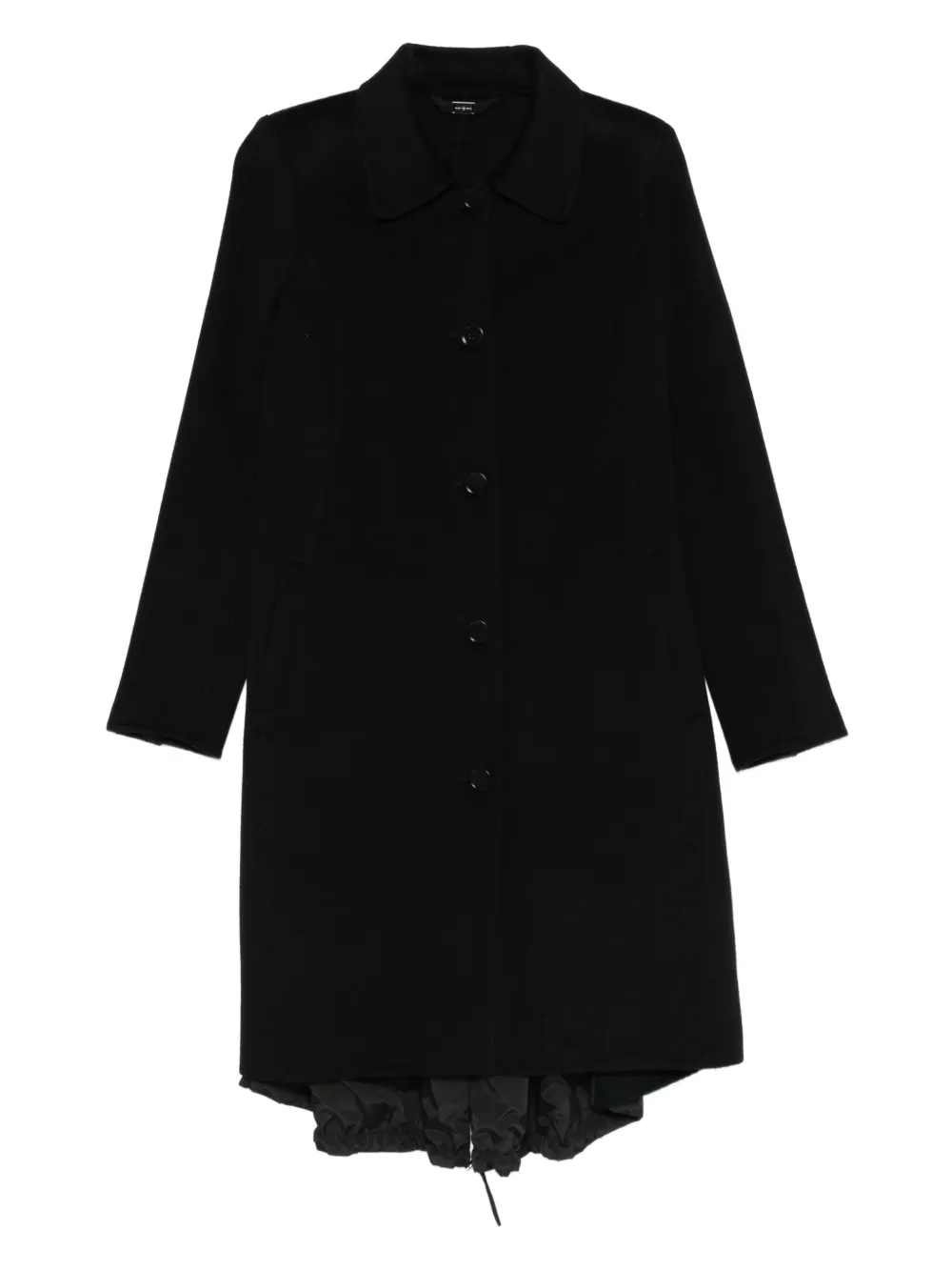 High abrigo con botones | negro | Image 1
