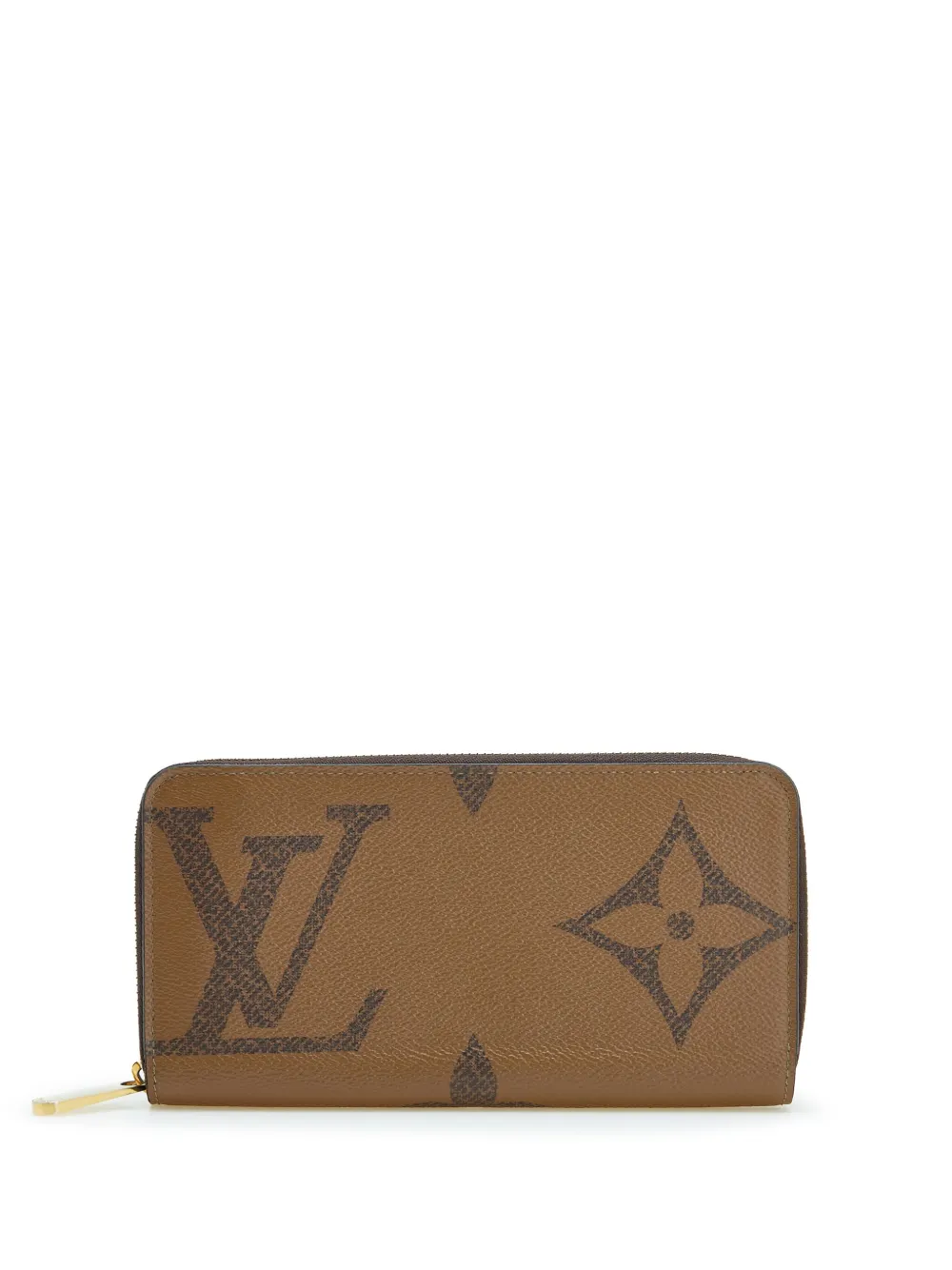 Louis Vuitton Pre-Owned 2021-2025 モノグラム ジャイアント リバース ジッピー ウォレット 長財布 - Louis Vuitton Pre-Owned 2021-2025 モノグラム ジャイアント リバース ジッピー ウォレット 長財布 -