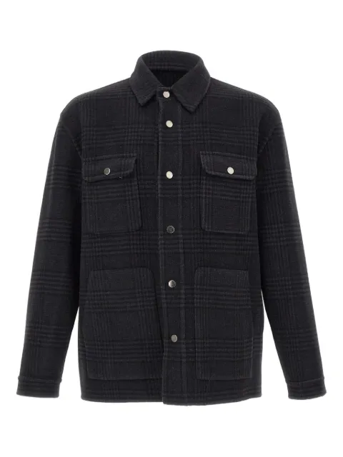 Paolo Pecora micro-check four-pocket jacket