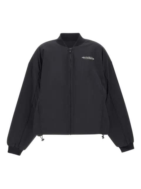 New Balance graphic-embroidery bomber jacket