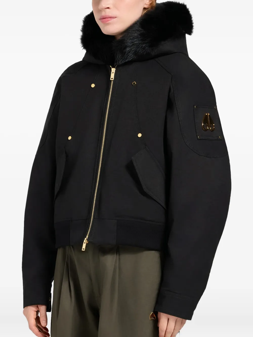 Moose Knuckles Gold Series Logan Jacket In Black