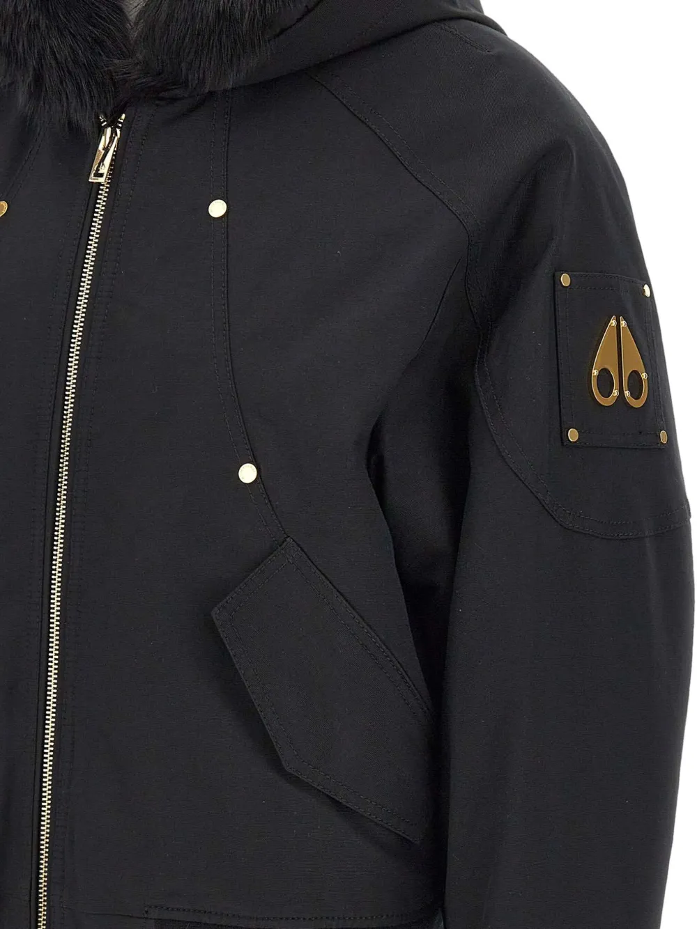 Moose Knuckles Gold Series Logan Jacket In Black
