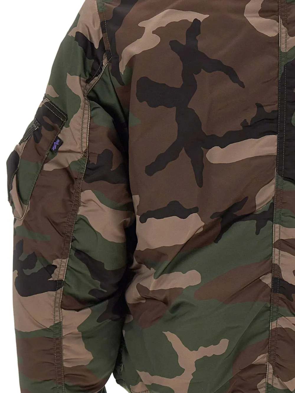 Alpha Industries MA-1 Base Flight bomberjack met rits Groen