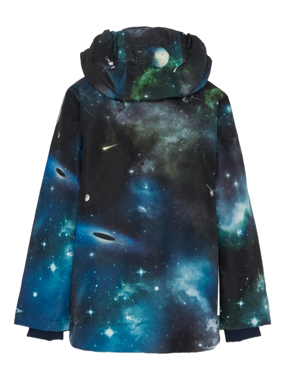 Molo hooded printed jacket | Boys Padded Jackets | Image 2