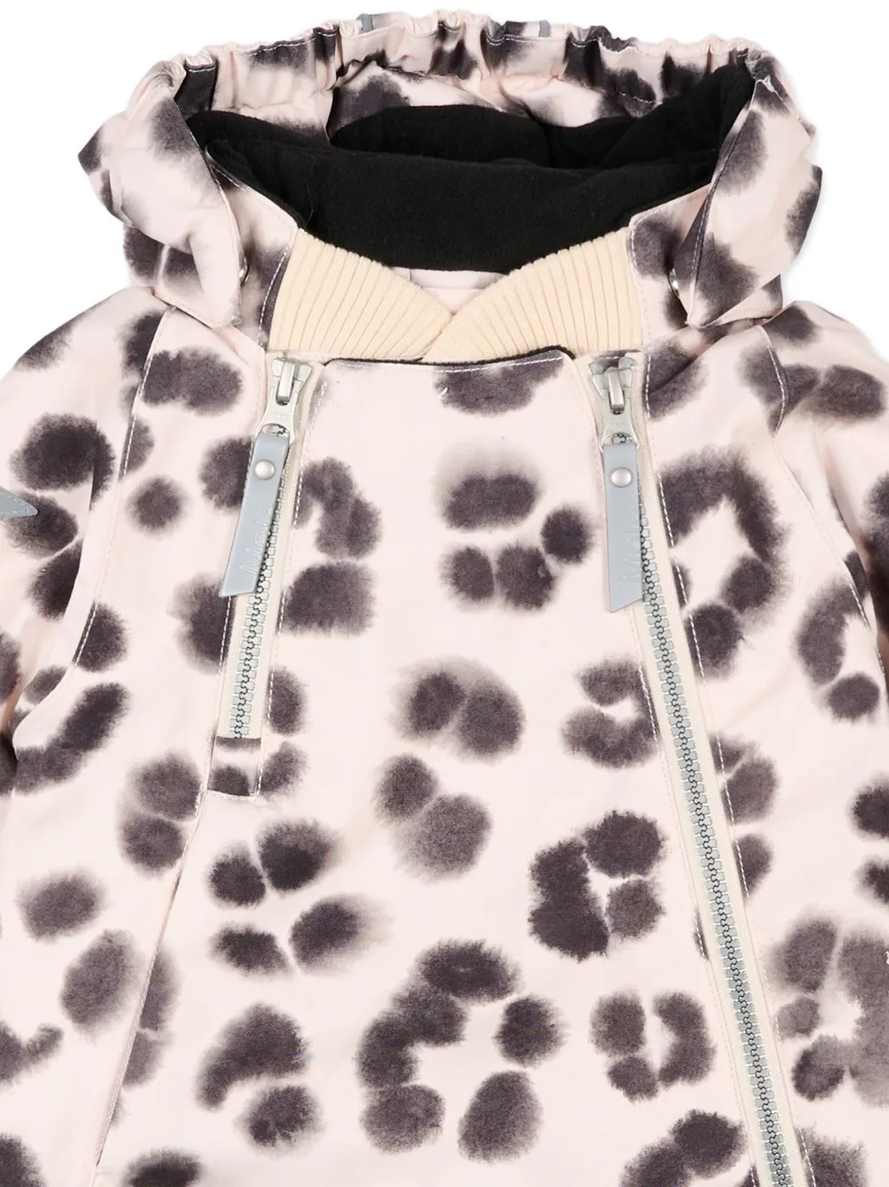 Molo Jack met luipaardprint en logoster Beige
