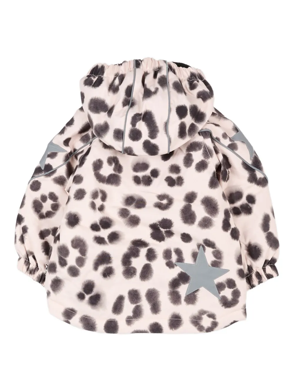 Molo leopard logo-star jacket | Padded Jackets | Image 2