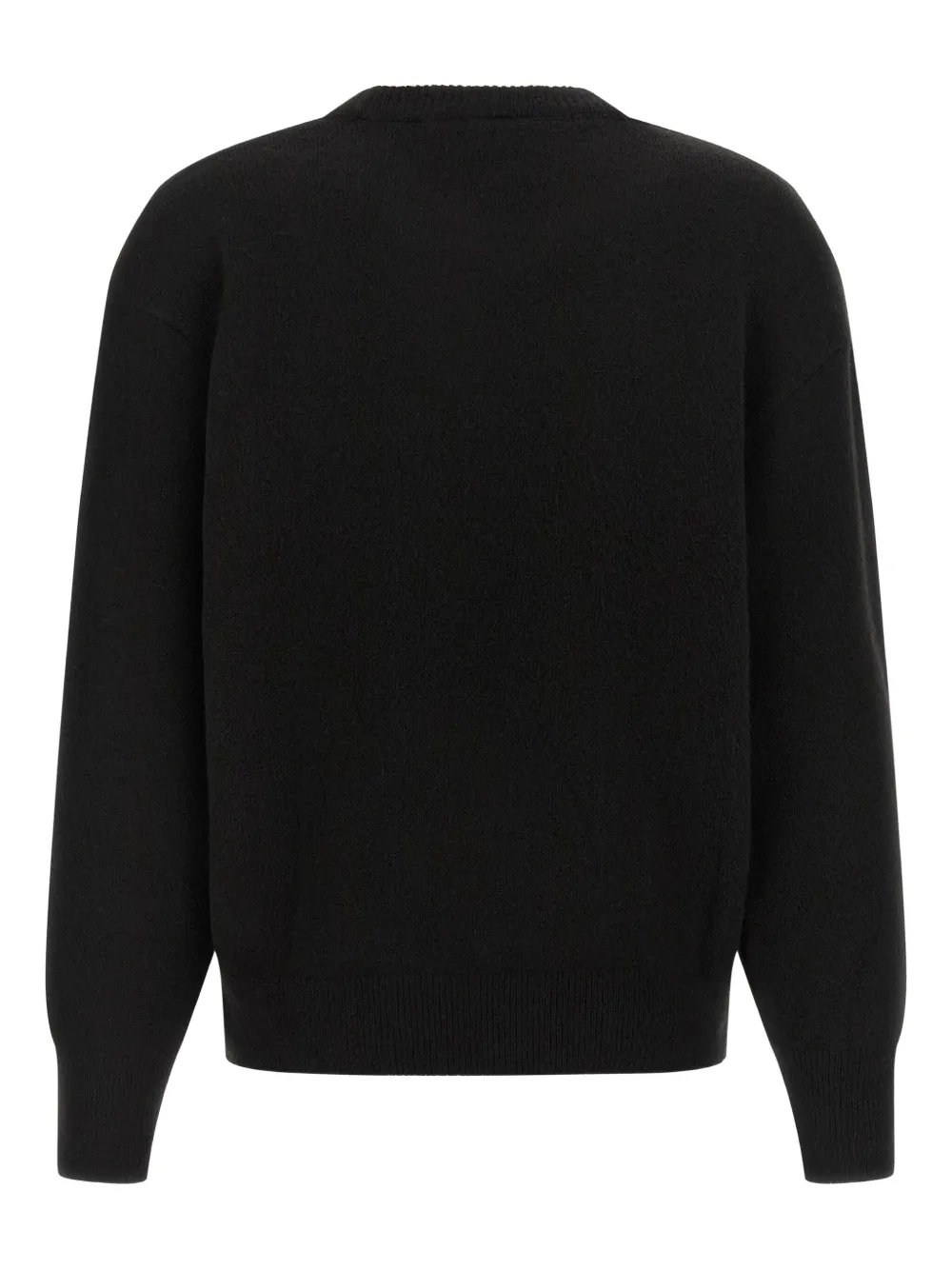 Carhartt Logo Intarsia Sweater Sweaters And Cardigans Multicolor In Black