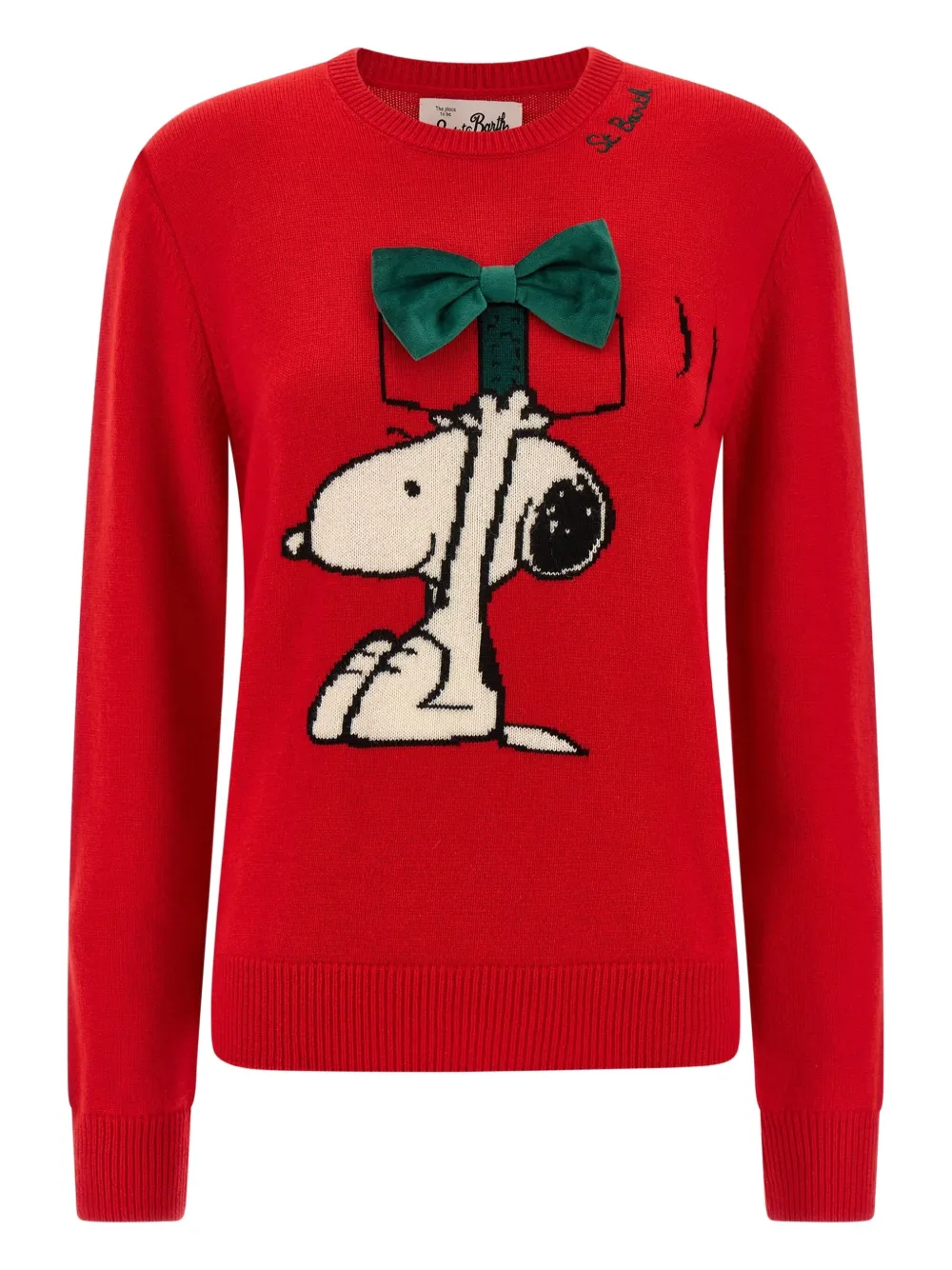 MC2 Saint Barth Snoopy-graphic sweater | Red | Image 1