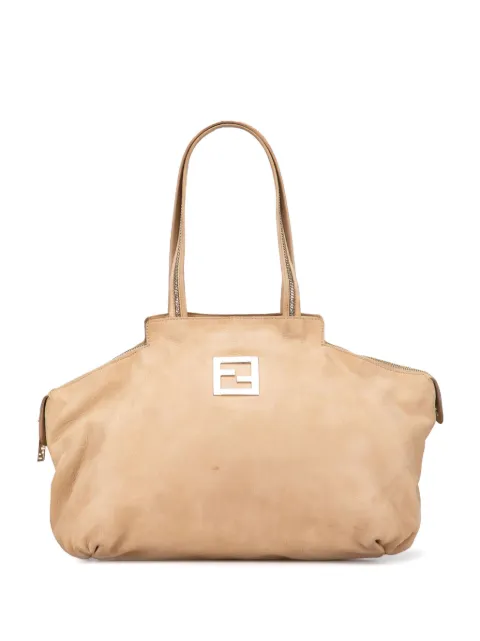 Fendi Pre-Owned 2010-2025 Medium Leather Chains tote bag