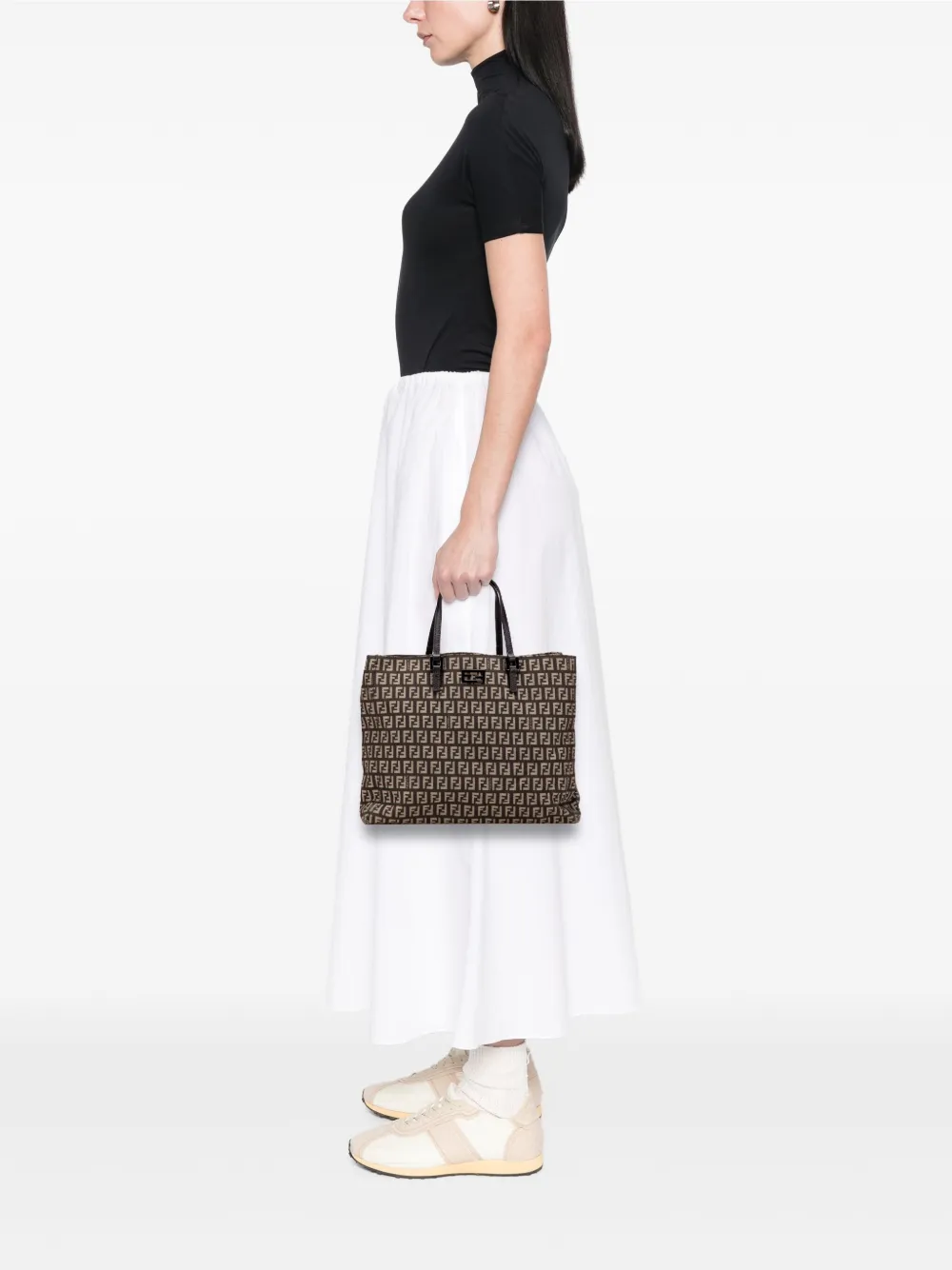 Fendi Pre-Owned 2000-2010 Zucchino Canvas tote bag | Pre-Owned | Image 2