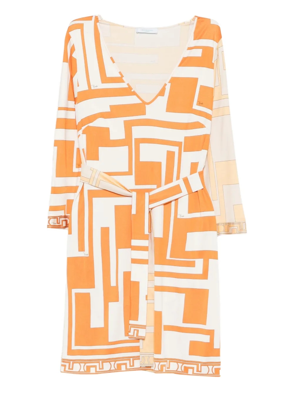 PUCCI Pre-Owned robe en soie (années 2000) | blanc | Image 1