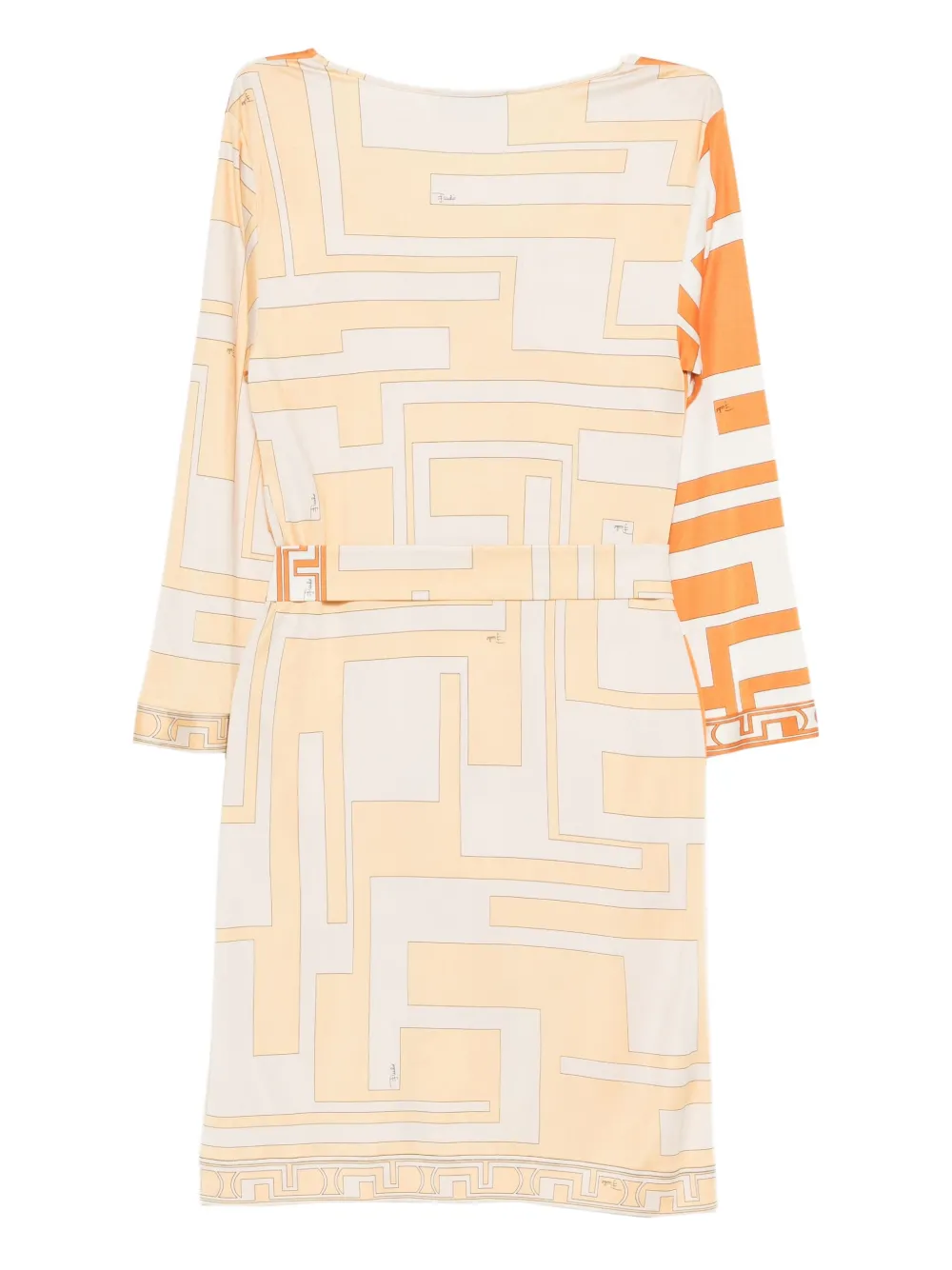 PUCCI Pre-Owned 2000s zijden jurk - Wit