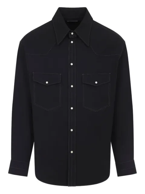 LEMAIRE camisa con costuras