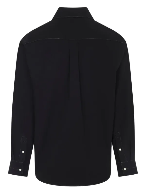 LEMAIRE ポケット シャツ | ブラック | FARFETCH JP