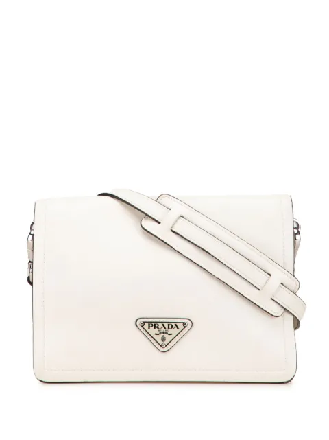Prada Pre-Owned bolsa crossbody Glace Calf 2013-2025