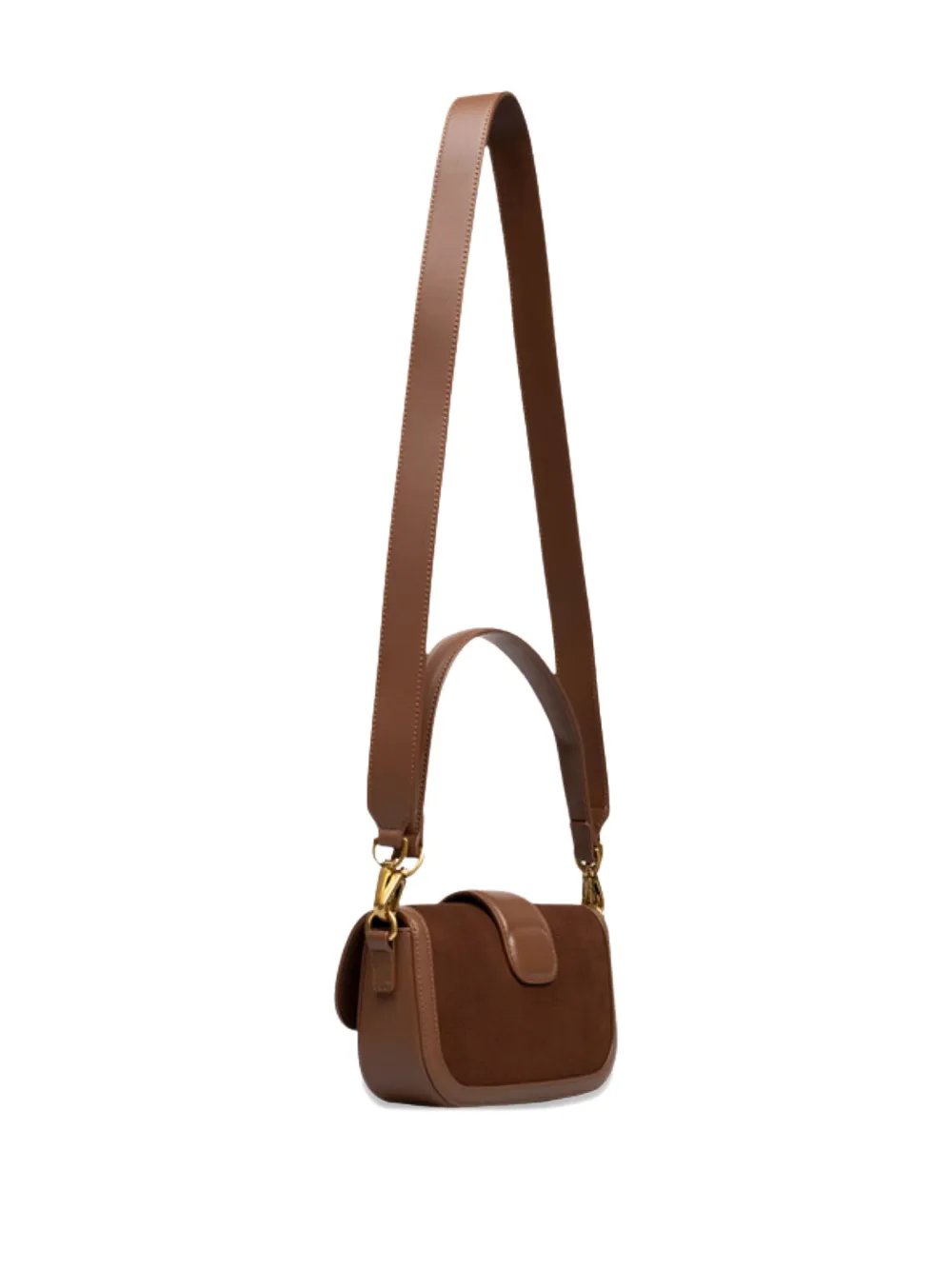 Twinset Logo-plaque Cross Body Bag In Brown
