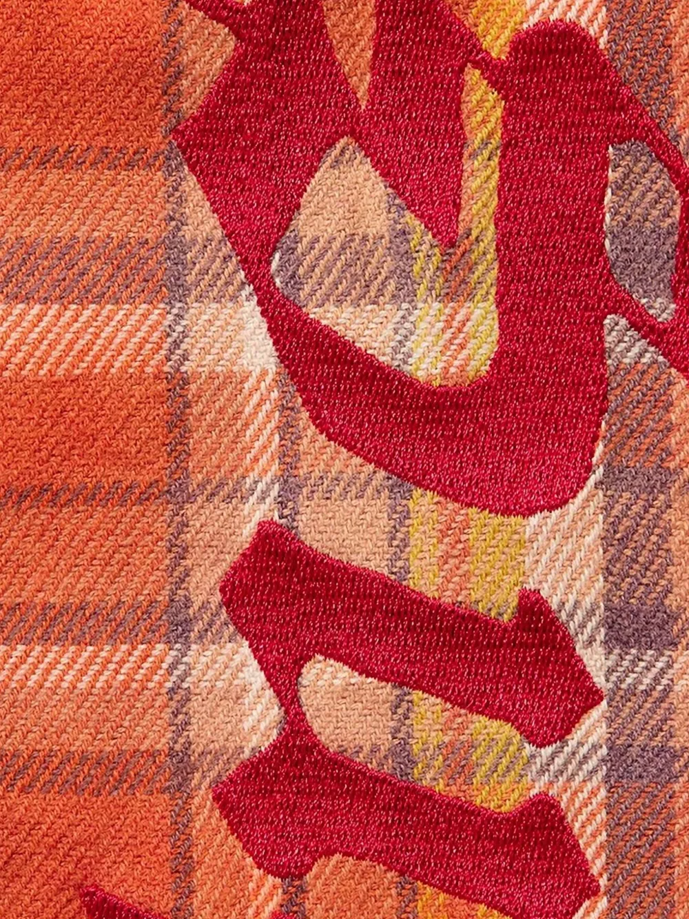 Supreme Flanellen overhemd - Oranje