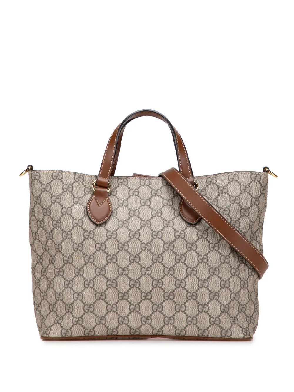 Маленькая сумка GG Supreme от Gucci, бывшая в употреблении в 2000-2015 годах